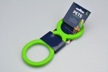 Gumová hračka pro psa - Zelené přetahovadlo (23cm)