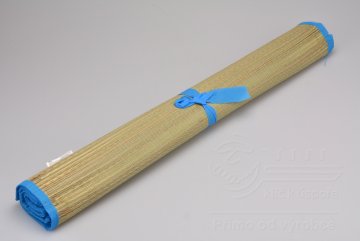 Slaměná plážová podložka - Modrá (175x60cm)