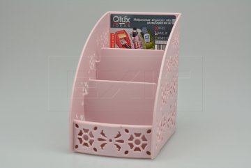 Dekorační organizér na stůl QLUX (13x12x8cm) - Růžový