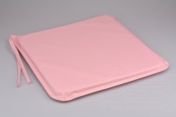 Podsedák na židli nebo lavičku (40x40x3cm) - Růžový