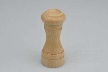 Dřevěná solnička/pepřenka (10x4cm)