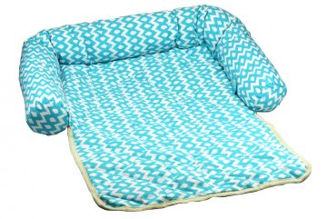 Pelíšek pro mazlíčky na pohovku PETS (55x85cm) - Modrý