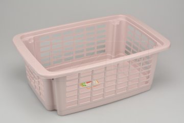 Plastový stohovatelný košík DUNQA (12l) - Růžový