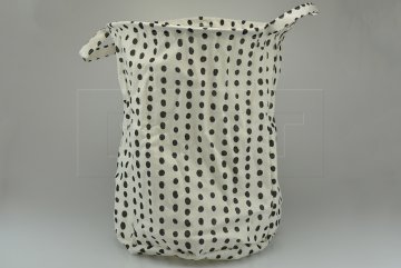 Látkový vak na špinavé prádlo (40x50cm) - Puntíky