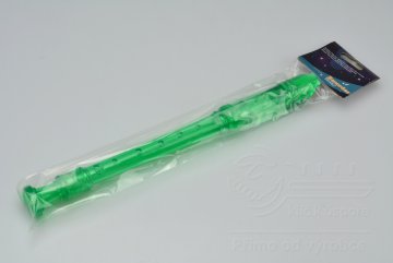 Dětská flétna - Zelená (33cm)