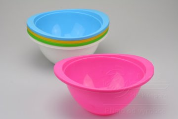 Plastová miska na potraviny HEIDRUN - Růžová (9x17cm)