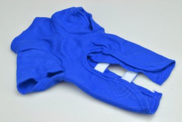 Hřejivý obleček pro malé pejsky - Modrý (34x17cm)