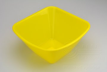 Plastová miska JAGIELLO - Žlutá (12x25,5x25,5cm)