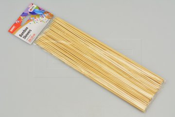 Sada 50 kusů bambusových špejlí se špičkou - BANQUET 